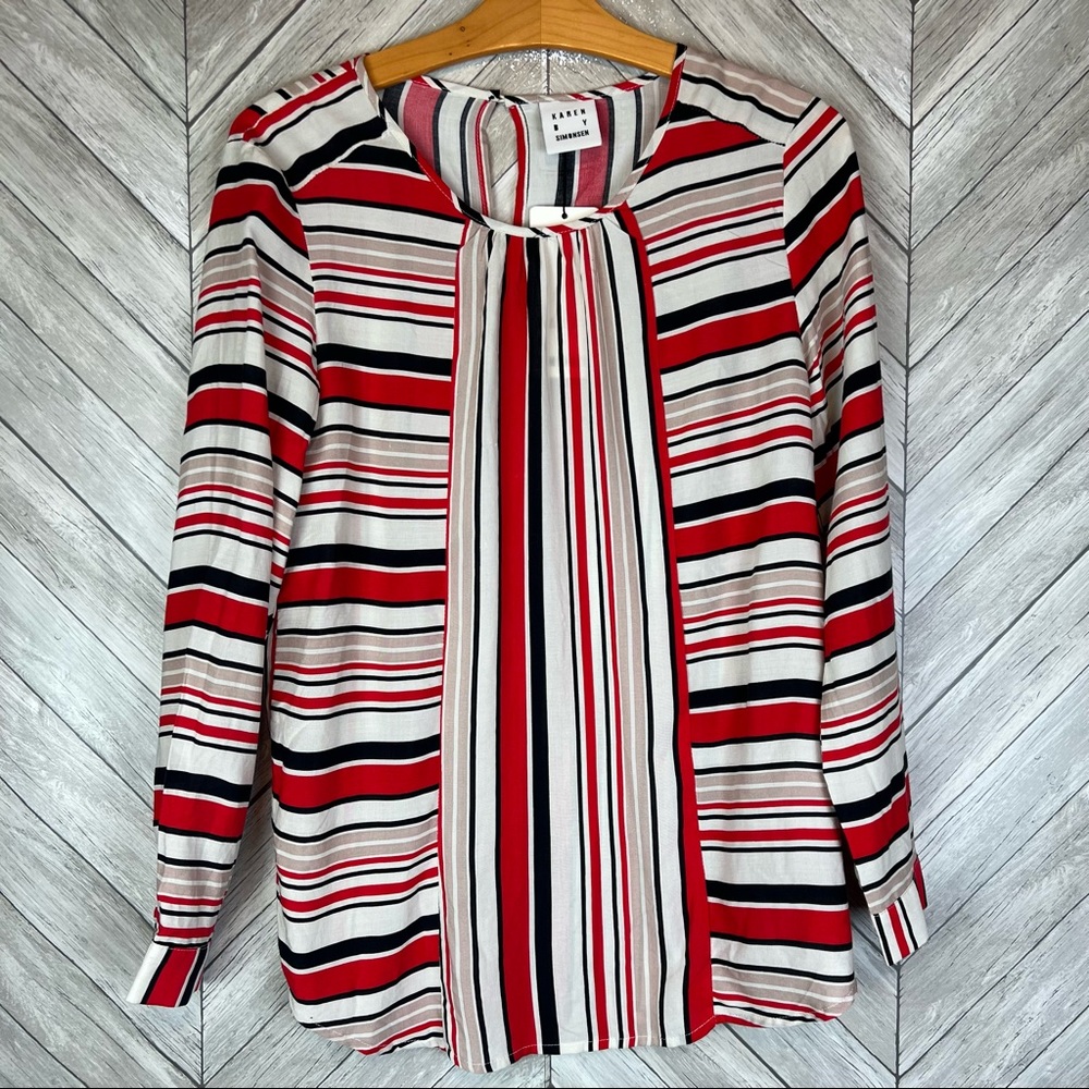 NWT Karen By Simonsen Magic Blouse